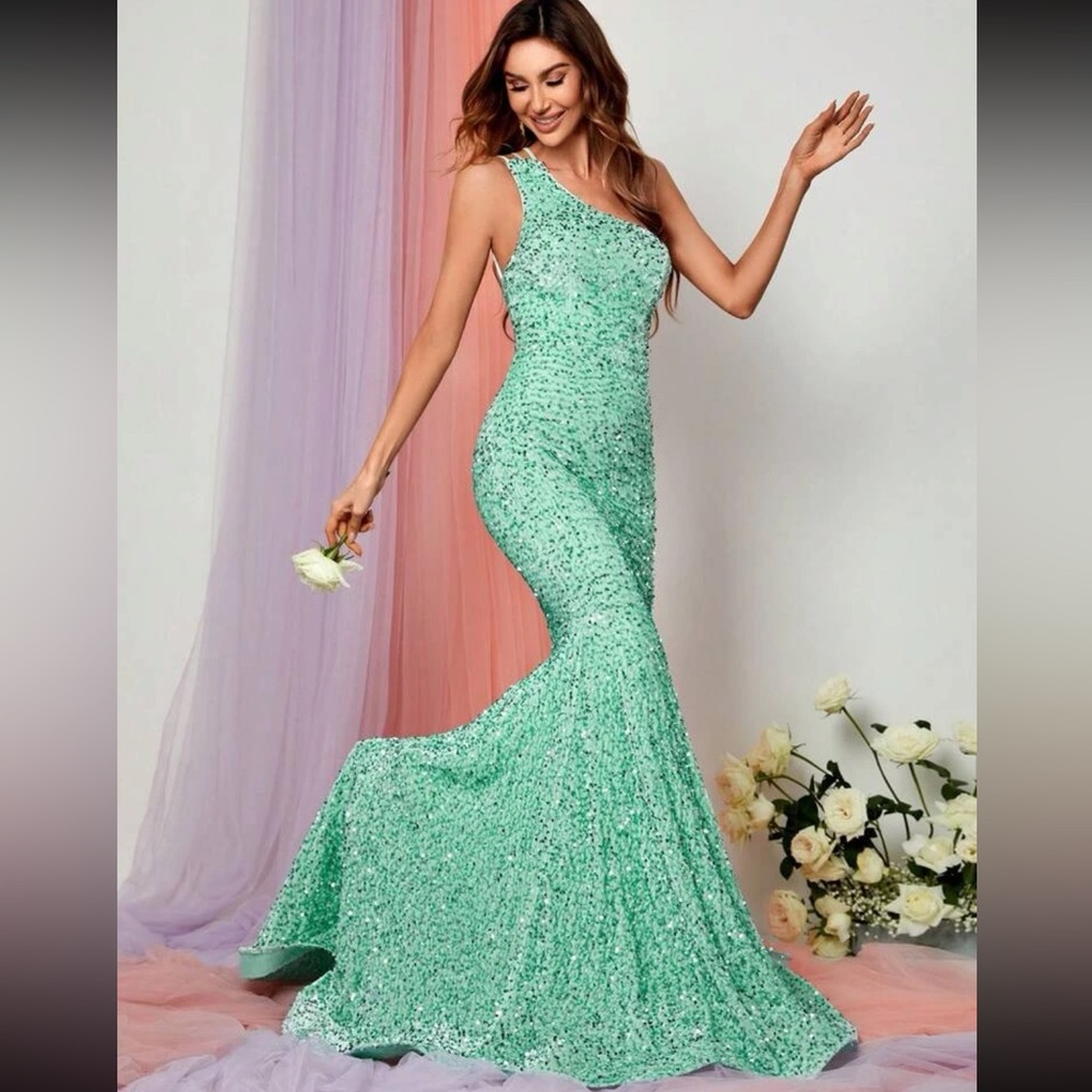 Formal sequin dress, Small and Medium